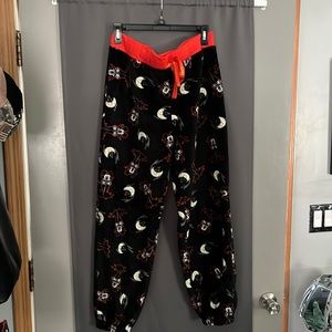 Disney Vampire Mickey Mouse cozy fleece jogger sz XL